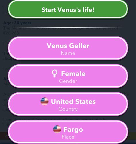 How to Be Born in North Dakota in BitLife .